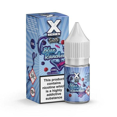 X Series Blue Rancher Salt Nicotine 10ML - Vape Connect Online