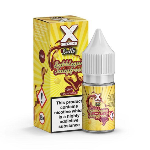 X Series Bubblegum Juicyfroot Salt Nicotine 10ML - Vape Connect Online