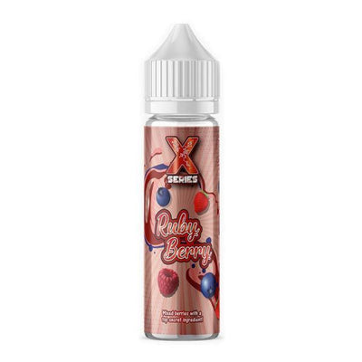 X Series Ruby Berry Shortfill 0MG 50ML - Vape Connect Online